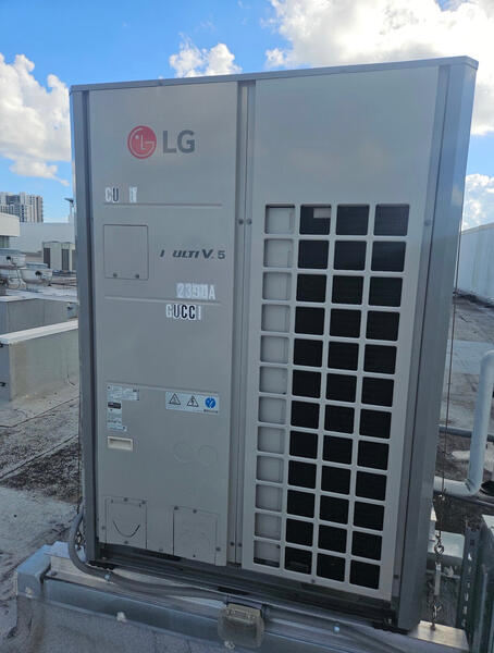 Condenser Unit LG HVAC Maintenance